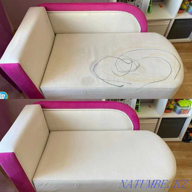 Dry cleaning furniture cleaning sofa mattress chairs Astana - photo 6