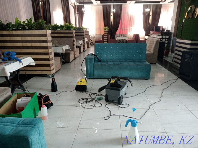 Cleaning a sofa, carpets, office, cafe, chair, Shymkent - photo 1