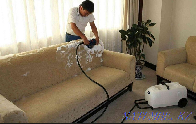 Dry cleaning of Carpet, Devanav, Chairs, Upholstered furniture, Mattresses. Almaty - photo 1