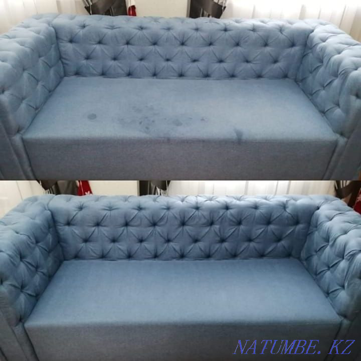 Тазалық 5+. Жұмсақ жиһаздар мен кілемдерді химиялық тазалау  Қаскелең  - изображение 5