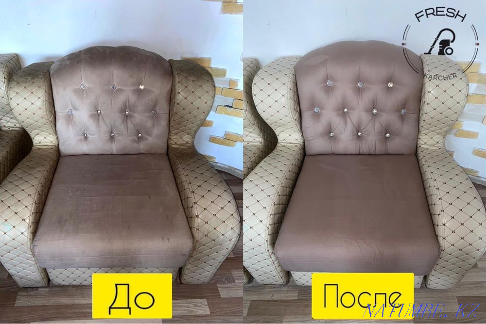 Dry Cleaning of Upholstered Furniture, Carpets, Carpets / Cleaning of Mattresses, Chairs Astana - photo 2