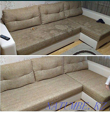 Sofa zhuu. Washing. Fridge. Dry cleaning. Dry cleaning of upholstered furniture. Turkestan - photo 3