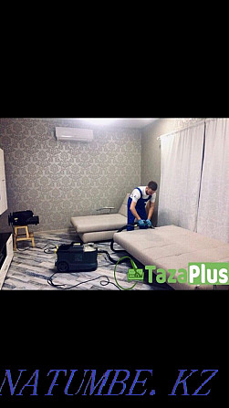 Dry cleaning of upholstered furniture (chairs, mattresses, sofas, etc.) with home visits Taraz - photo 1