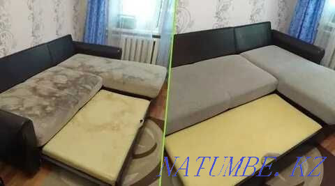 Dry cleaning of upholstered furniture, sofa cleaning, carpet cleaning Almaty - photo 5