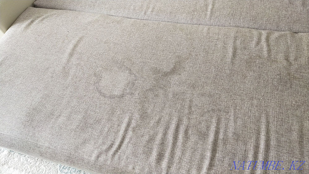 Дивандарды, креслоларды, матрацтарды химиялық тазалау қымбат емес.  Астана - изображение 1