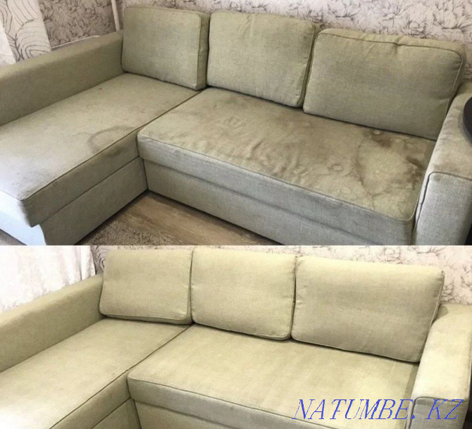 Professional dry cleaning of upholstered furniture sofas/armchairs/chairs Petropavlovsk - photo 3