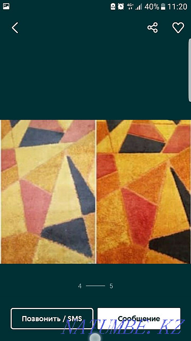 Dry cleaning of upholstered furniture Ust-Kamenogorsk - photo 4