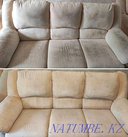 Dry cleaning of upholstered furniture Astana - photo 2