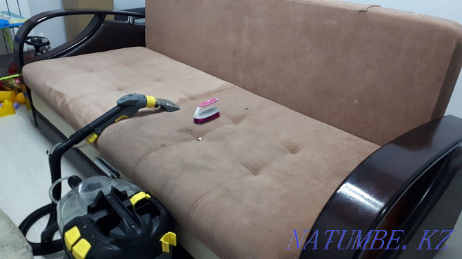 Dry cleaning of upholstered furniture at home Astana - photo 3
