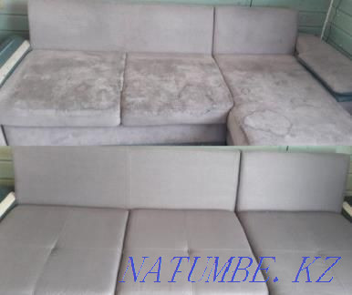 Dry cleaning of upholstered furniture and carpets Almaty - photo 1