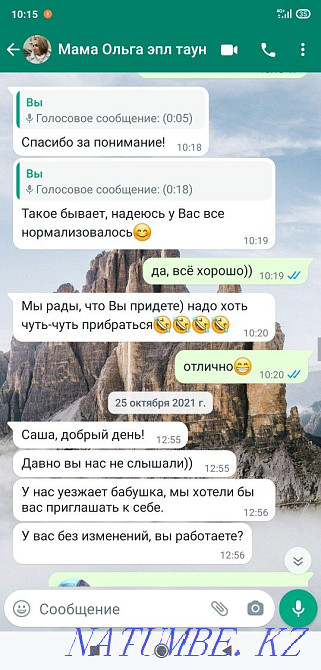 Babysitter for an hour. Baby sitter. Almaty - photo 7