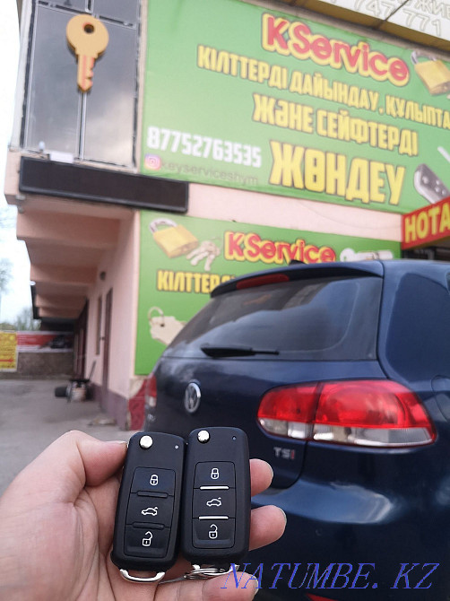Production of keys, repair of locks. Kiltter dayyndau, ??lyptar zh?ndeu. Shymkent - photo 2