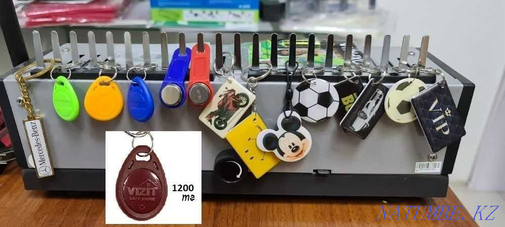 500тг. Дубликат домофон ключей люб.сложности с бесплатной доставкой Астана - изображение 1