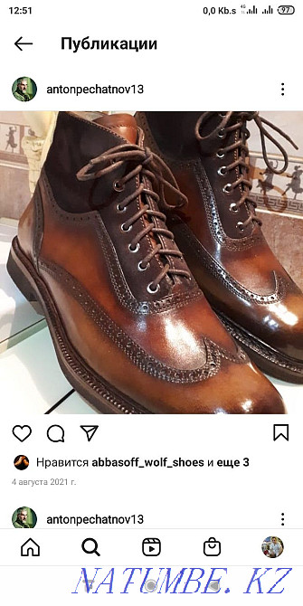 Пошив и рестоврация элитной обуви Алматы - изображение 1