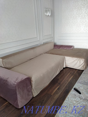 Tailoring of covers on upholstered furniture. Astana - photo 7