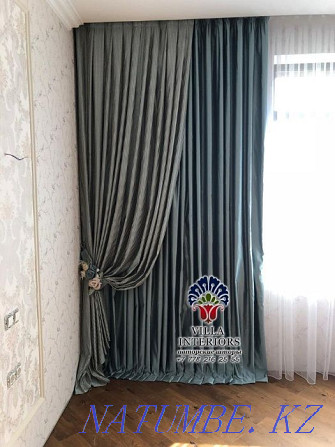Салон штор, пошив штор на заказ, выезд дизайнера бесплатно Алматы - изображение 5