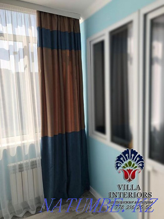 Салон штор, пошив штор на заказ, выезд дизайнера бесплатно Алматы - изображение 7