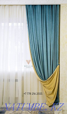 Салон штор, пошив штор на заказ, выезд дизайнера бесплатно Алматы - изображение 2