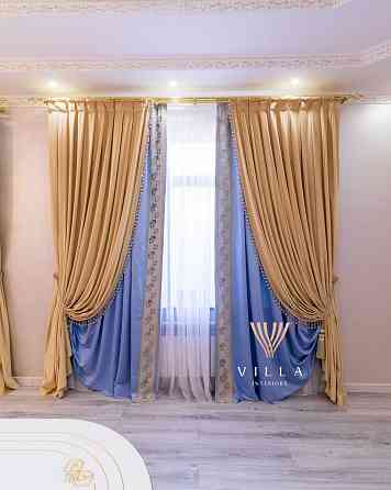 Шторы в рассрочку до 24 месяц от Villa Interiors Almaty