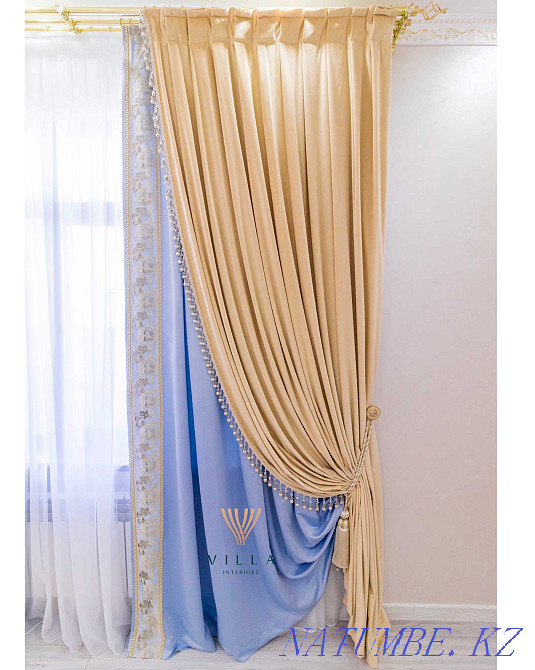 Шторы в рассрочку до 24 месяц от Villa Interiors Алматы - изображение 2
