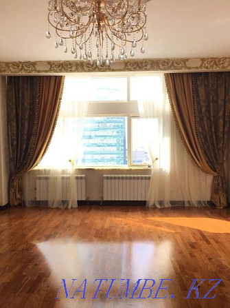Купить комплект штор в зал на окна, для кухни пошив на заказ Нурсултан Астана - изображение 5