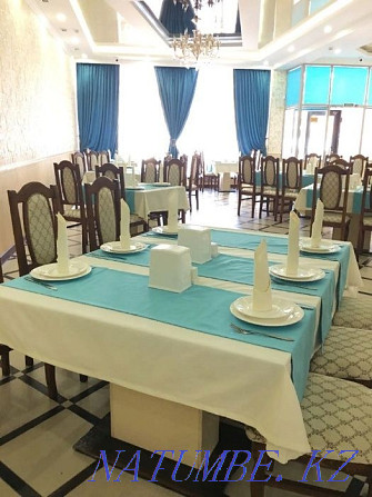 Скатерти на стол, салфетки, чехлы, банты на стулья на заказ Нурсултан Астана - изображение 4