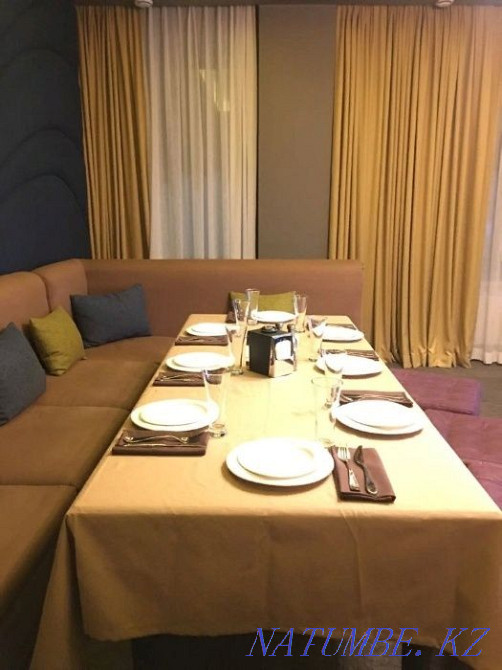 Скатерти на стол, салфетки, чехлы, банты на стулья на заказ Нурсултан Астана - изображение 3