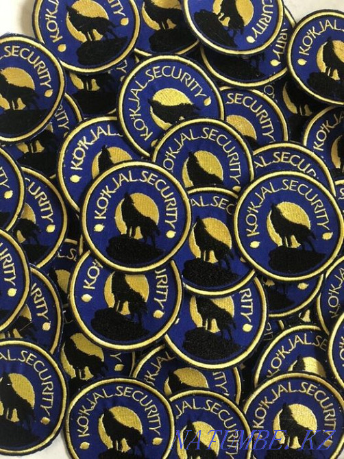 Машинная вышивка Оптом|Вышивка логотипа|Шевроны|Нашивки|Пошив оптом Алматы - изображение 1