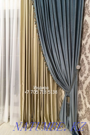 Tailoring of curtains, curtains to order, bedspreads to order Almaty - photo 4