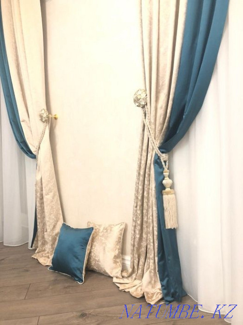 Curtains to order, bedspreads to order, tailoring of curtains Almaty - photo 5
