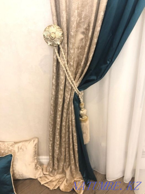 Curtains to order, bedspreads to order, tailoring of curtains Almaty - photo 2