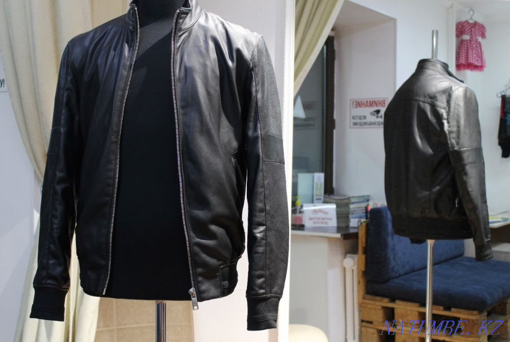 Ремонт Подгонка- КОЖАНЫХ курток - Ателье ремонт одежды из кожи Алматы - изображение 7
