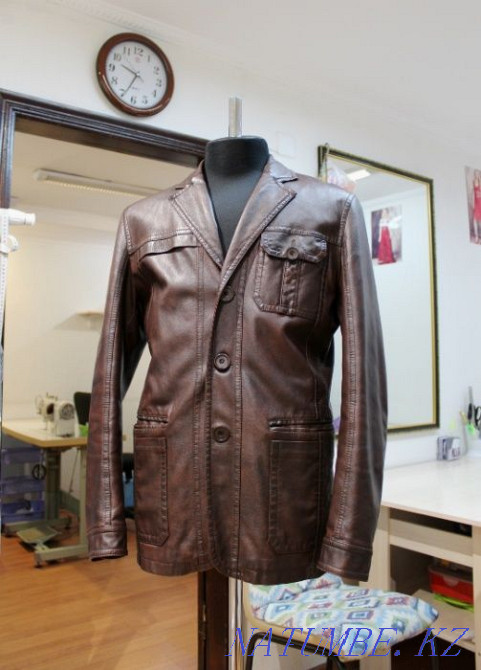 Ремонт Подгонка- КОЖАНЫХ курток - Ателье ремонт одежды из кожи Алматы - изображение 6