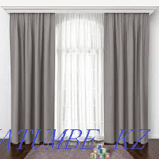 пошив штор,чехол для дивана,стульев,подушки,ателье,пошив одежды Алматы - изображение 1