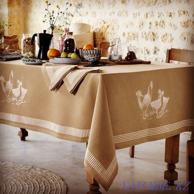 Пошив скатертей, салфеток, столового белья Астана - изображение 7