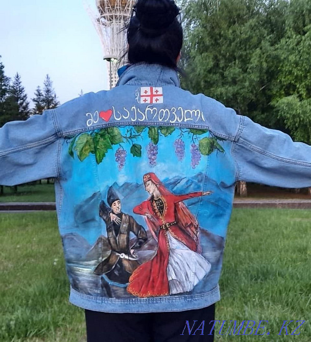 Роспись одежды на заказ Астана - изображение 7