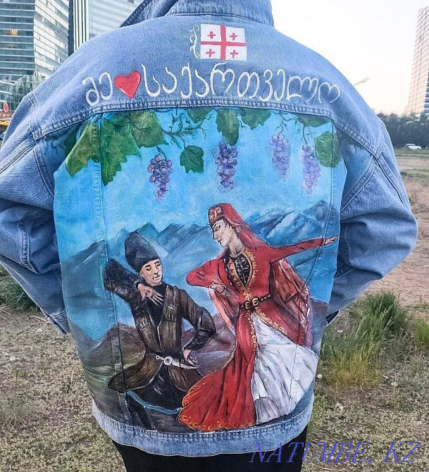 Роспись одежды на заказ Астана - изображение 6