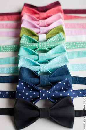 Мужской галстук бабочка. Индивидуальный пошив. Алматы