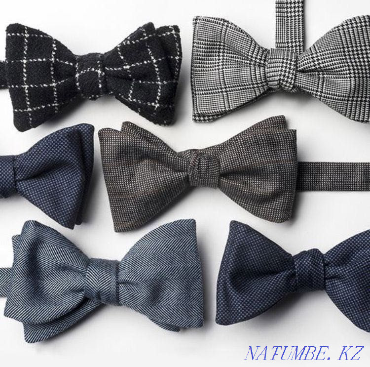 Мужской галстук бабочка. Индивидуальный пошив. Алматы - изображение 4