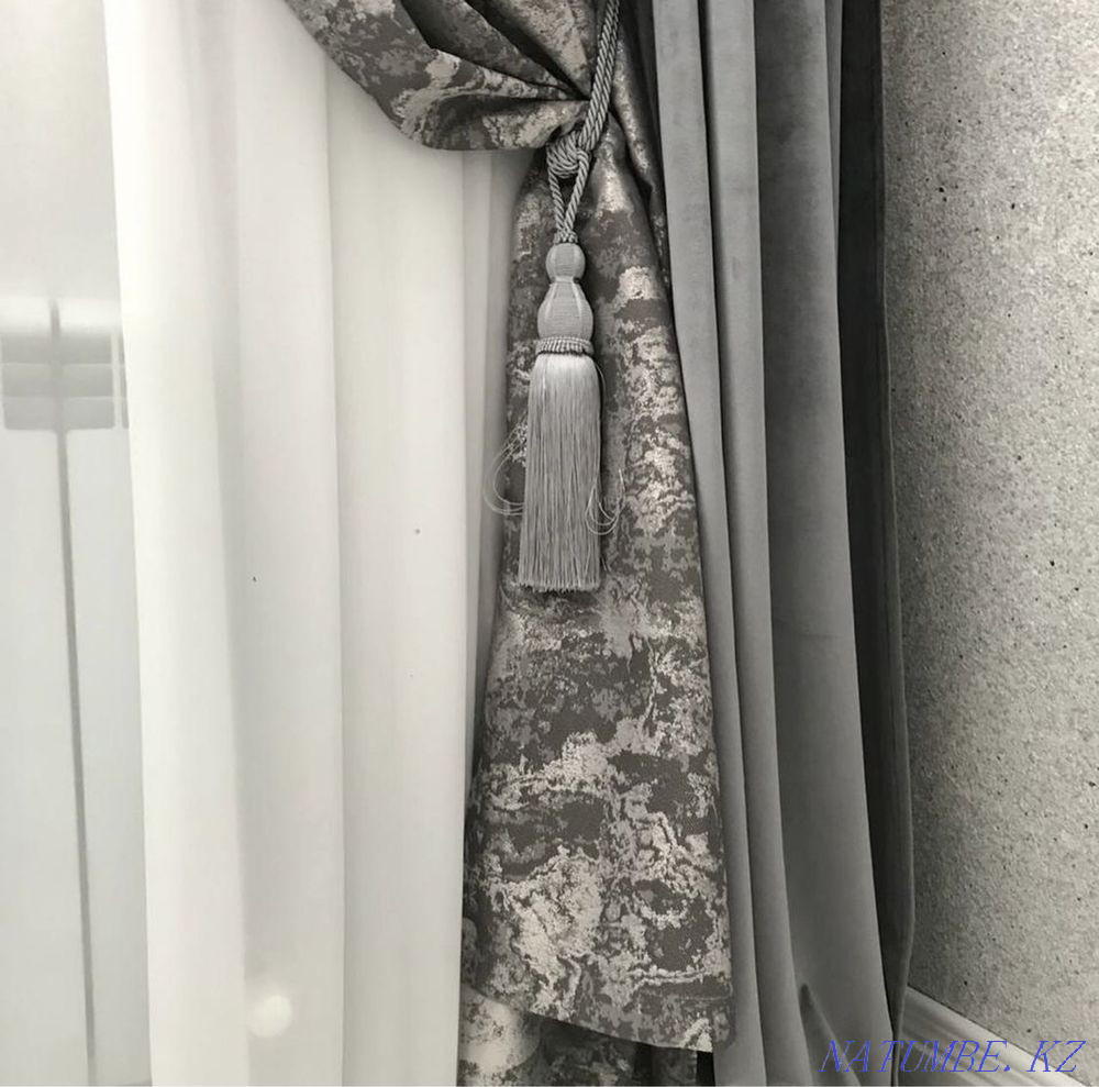 Шторы и тюль, пошив любой сложности Алматы - изображение 4