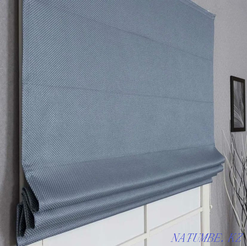Tailoring of curtains, tulle, Roman curtains. Rudnyy - photo 7