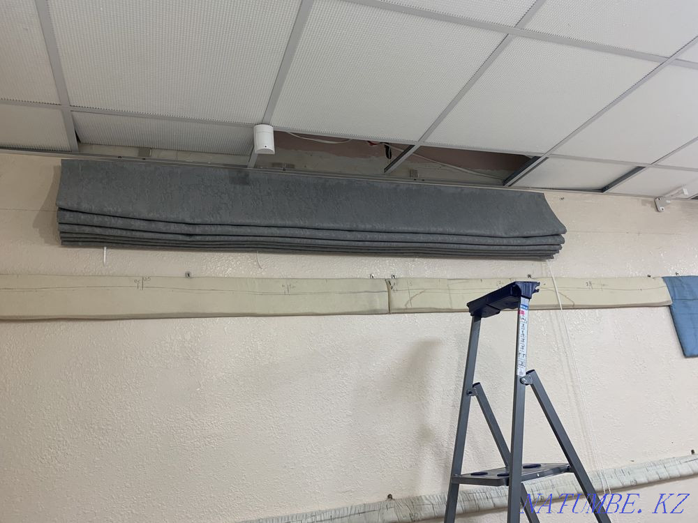 Tailoring of curtains, tulle, Roman curtains. Rudnyy - photo 6