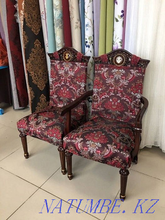 Купить банты, чехлы на стулья со спинкой пошив от ателье Нурсултан Астана - изображение 1