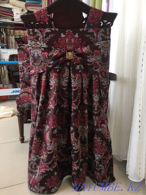 Купить банты, чехлы на стулья со спинкой пошив от ателье Нурсултан Астана - изображение 2