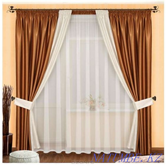 Sale of tulle for the kitchen, hall in the room design and tailoring 3500tng Nursultan Astana - photo 4