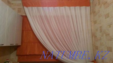 Sale of tulle for the kitchen, hall in the room design and tailoring 3500tng Nursultan Astana - photo 5