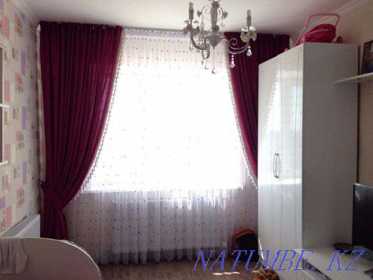 Sale of tulle for the kitchen, hall in the room design and tailoring 3500tng Nursultan Astana - photo 1