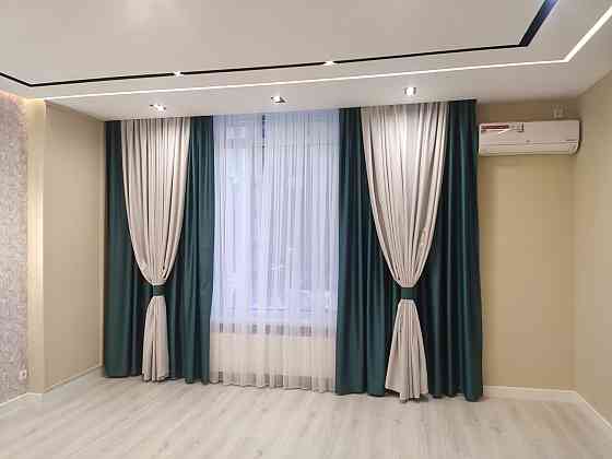 Продажа пошив штор для кухни, в зал выезд с образцами ткани Нурсултан Astana