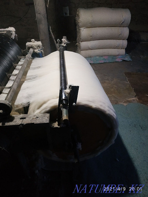 Макта туту. Расчёс ваты. Ма?та ?абылдаймыз. К?рпе матрас тігеміз Тараз - изображение 2