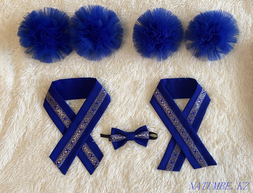 Custom Tie,Bow Tie,Belt,Suspenders,Bowtie Belt Set Astana - photo 1